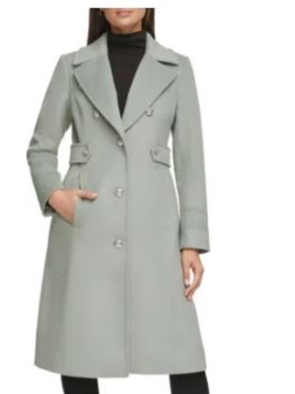 Kenneth Cole New York Wool Coat - NWT Sage